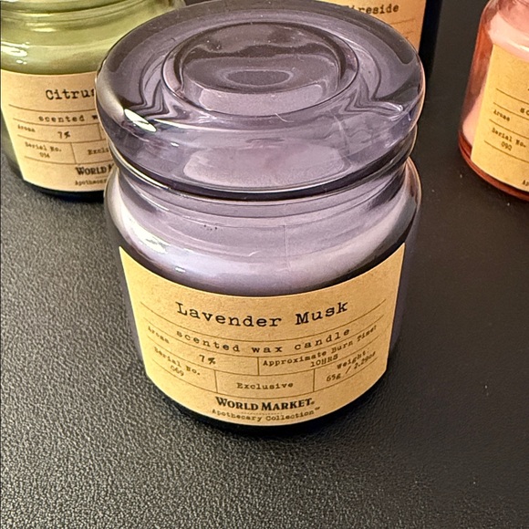 World Market Scented Candle - Picture 3 of 5